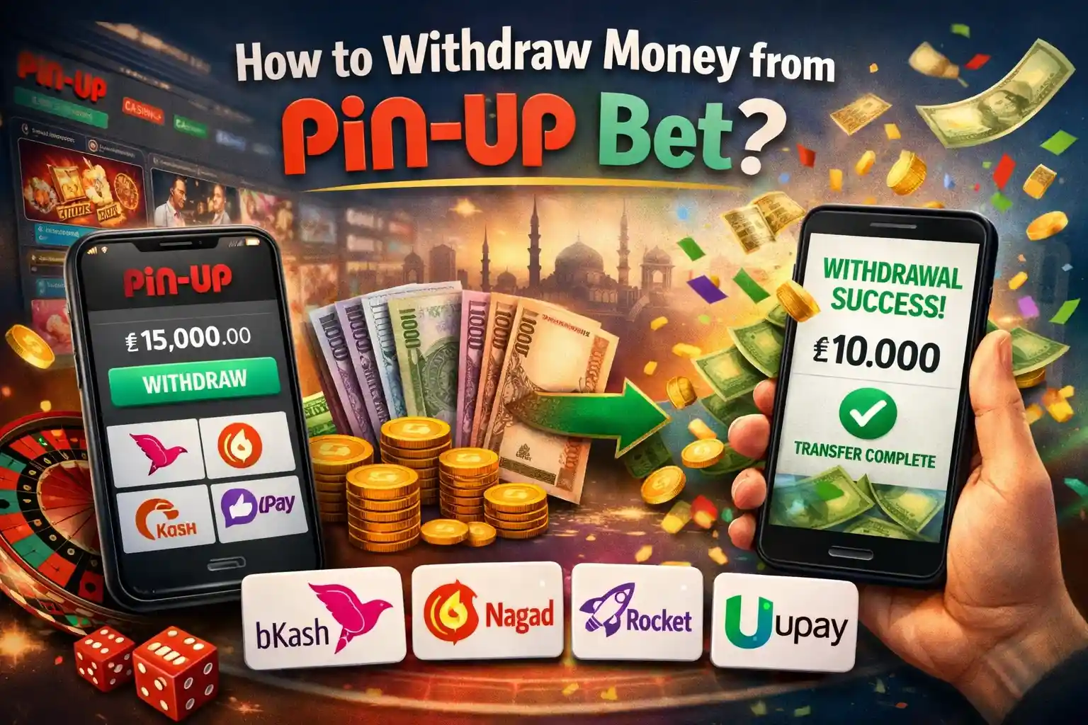 how to withdraw-money from PinUp Bet